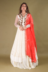 Off White Anarkali4146 video